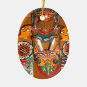 Niedlich Retro Halloween Bash Hakuna Matata Party  Keramik Ornament