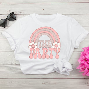 Niedlich Retro Hippie Bachelorette Squad T-Shirt