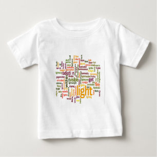 Niedlich Retro Vintag Leichte Textgeschenke Baby T-shirt