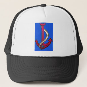 niedlich Retro Vintag Navy Achor.jpg Truckerkappe