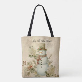 Niedlich Retro Vintag Snowman