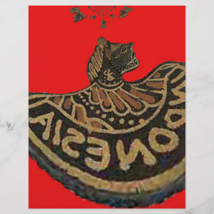 Niedlich Retro Vintager Vektor Indonesien Hakuna M