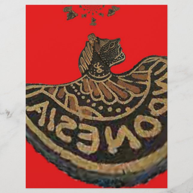 Niedlich Retro Vintager Vektor Indonesien Hakuna M (Vorderseite)