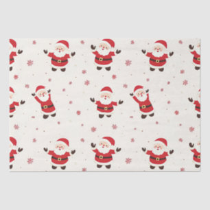 Niedlich Retro Weihnachtspapier Seidenpapier