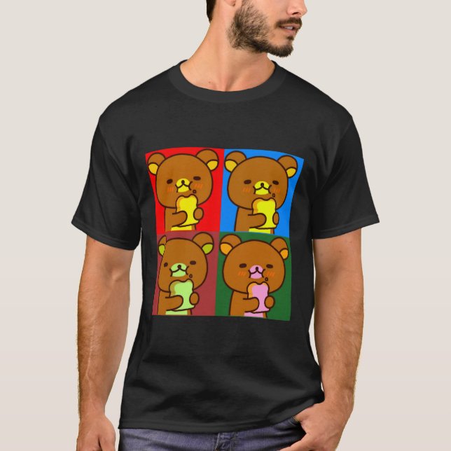 Niedlich Rilakkuma kawaii    T-Shirt (Vorderseite)