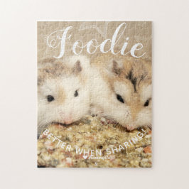 Niedlich Robo Hamsters Feinschmecker Puzzle