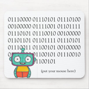 Niedlich Robot Mouse Pad Mousepad