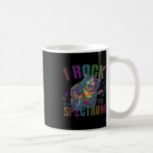 Niedlich Rock I Rock the Spectrum Autismus Mama Mo Kaffeetasse