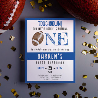 Niedlich Rookie Football Budget Boy 1. Geburtstag
