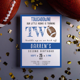 Niedlich Rookie Football Budget Boy 2. Geburtstag