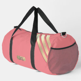 Niedlich rosa duffle bag