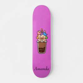 Niedlich-rosa Einhorn Skateboard