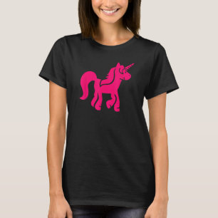 Niedlich-rosa Einhorn T-Shirt
