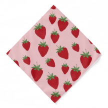 Niedlich rosa Erdbeeren
