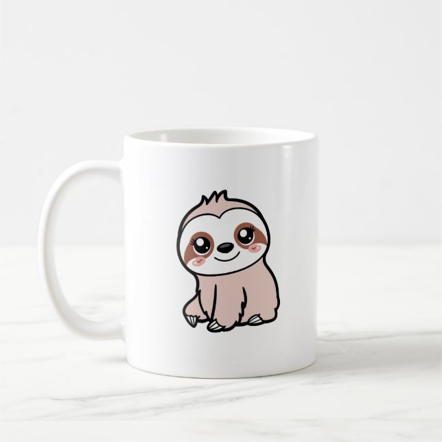 Niedlich rosa Fliege Kaffeetasse (Links)