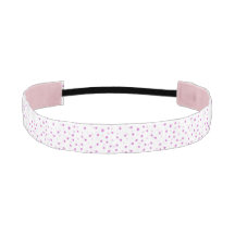 Niedlich-rosa-gesprenkeltes Headband