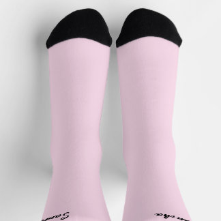 Niedlich rosa, gürtelförmige Socken