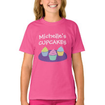 Niedlich rosa Kuchen zum Shirt für Girl's Baking P