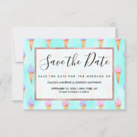 Niedlich rosa Lila Sommer Eiscreme