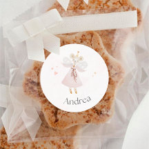 Niedlich rosa Mausaufkleber