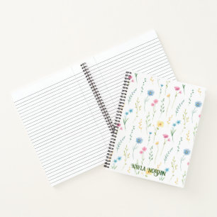 Niedlich rosa Personalisierte Monogramm Notizbuch