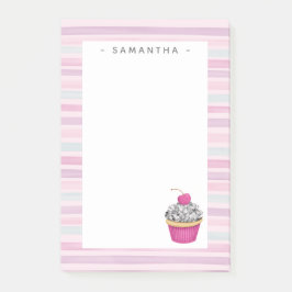 Niedlich rosa post-it klebezettel