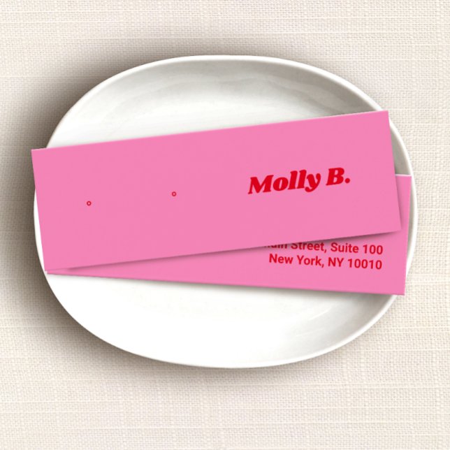 Niedlich rosa Retro Stud Earring Juwelier Display  (Von Creator hochgeladen)