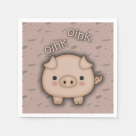 Niedlich rosa Rosa Rosa Hintergrund Serviette