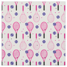Niedlich rosa 💟 und lila 💜 Tennisschläger 🎾 Stoff