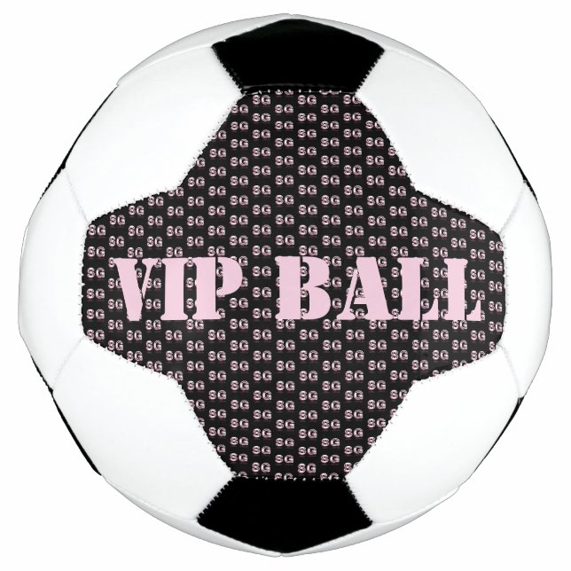 Niedlich rosa VIP-Fußball Fußball (Vorderseite)