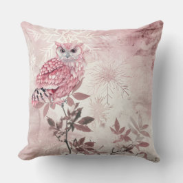 Niedlich rosa Waldhuhn Kissen