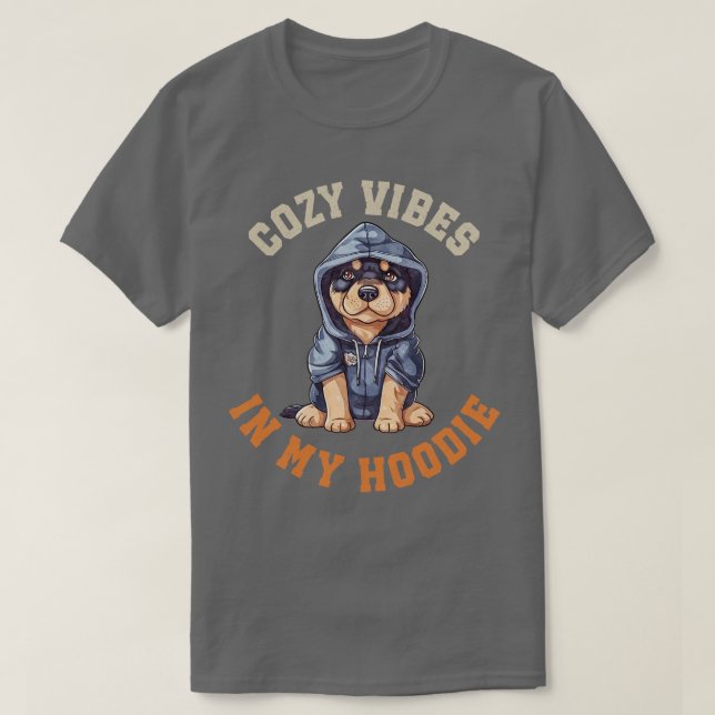 Niedlich Rottie Dog T-Shirt (Design vorne)