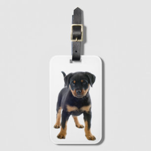 Niedlich Rottie Welpe Dog Mama Rottweiler  Gepäckanhänger