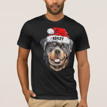 Niedlich Rottweiler Christmas Hat Dog Big
