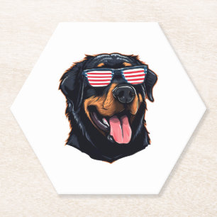 Niedlich Rottweiler Puppy Untersetzer