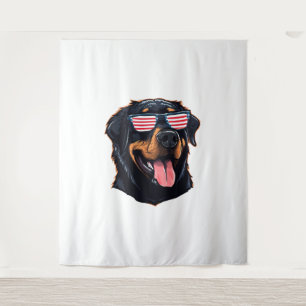 Niedlich Rottweiler Puppy Wandteppich