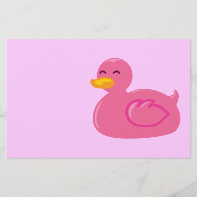 Niedlich Rubberducky Briefpapier (Vorderseite)