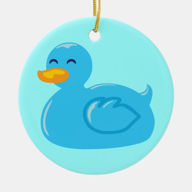 Niedlich Rubberducky Keramik Ornament (Vorne)