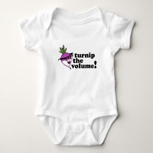 Niedlich! Rübe das Volumen Baby Strampler