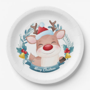 Niedlich Rudolph Pappteller