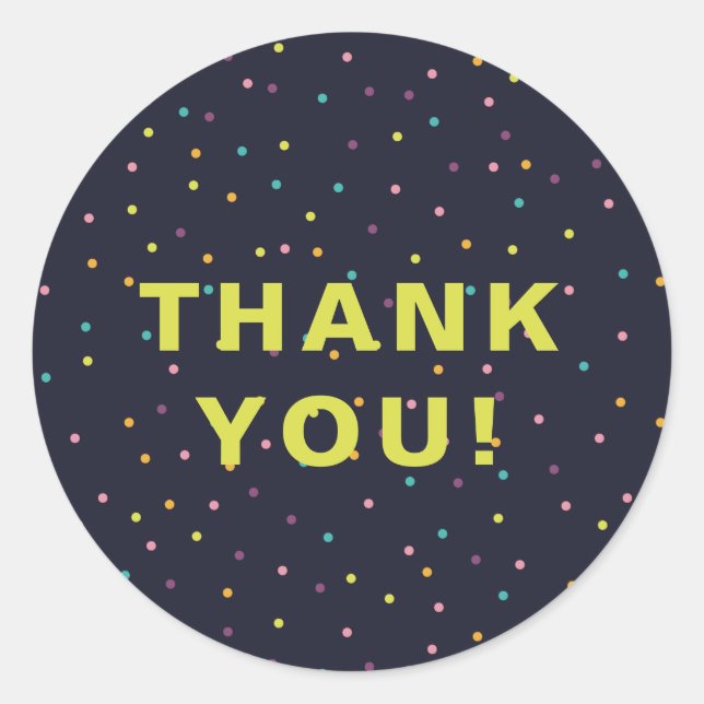 Niedlich Runder Aufkleber (Vorderseite)