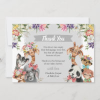 Niedlich Safari Animals Wild One Boy Baby Dusche D