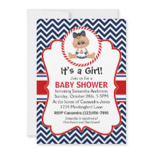 Niedlich Sailor Girl Nautical Baby Dusche