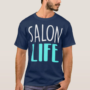 niedlich Salon Nail Tech Friseursalon T-Shirt