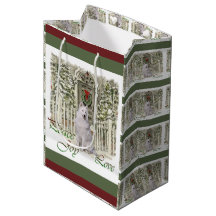 Niedlich Samoed Weihnachten