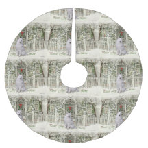 Niedlich Samoed Weihnachten