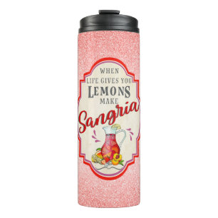 Niedlich Sangria Tumbler Thermosbecher
