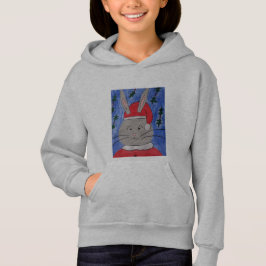 Niedlich Santa Bunny Hoodie