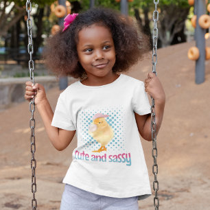 Niedlich & Sassy Baby Chick T-Shirt