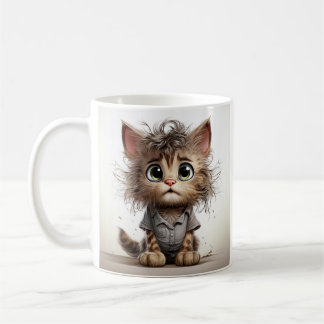 Niedlich Sassy Kitten Kaffeetasse